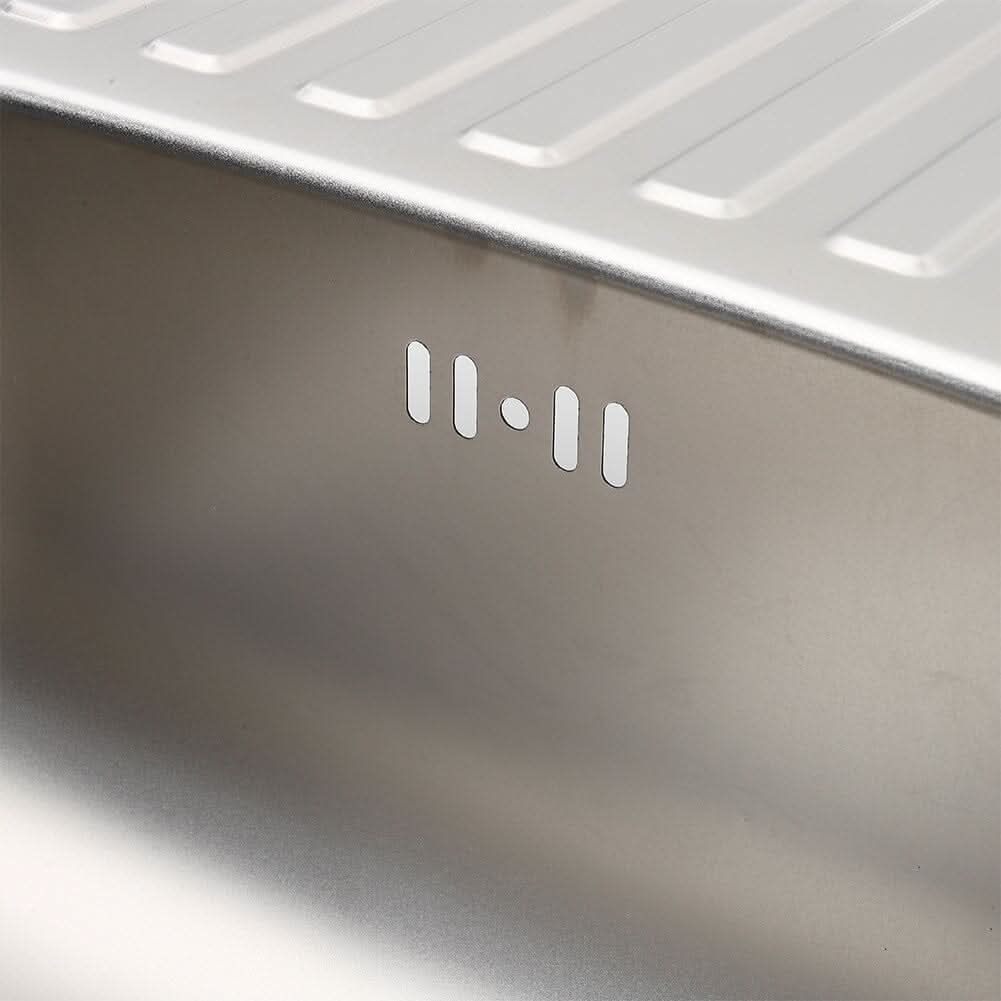 Inset Kitchen Sink Single Bowl Sink with Faucet Aperture