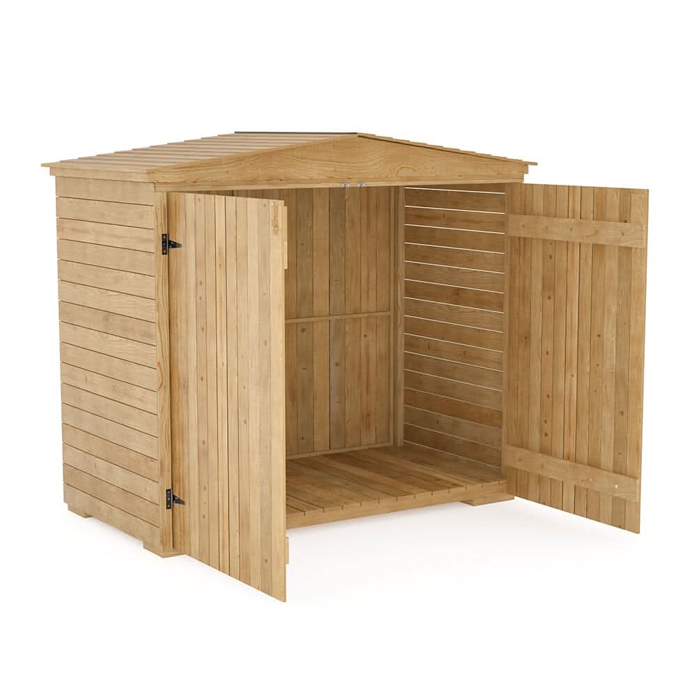 Wooden Garden Storage Shed – Lockable Outdoor Storage for Tools, Bikes & Garden Equipment
