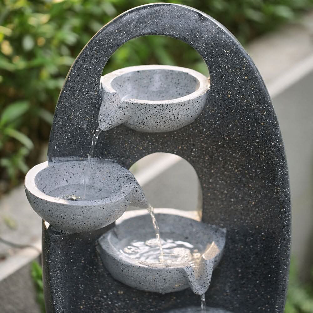 68cm H 4-Tier Cascading Garden Water Feature water fountain