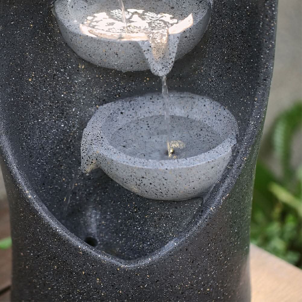 68cm H 4-Tier Cascading Garden Water Feature water fountain