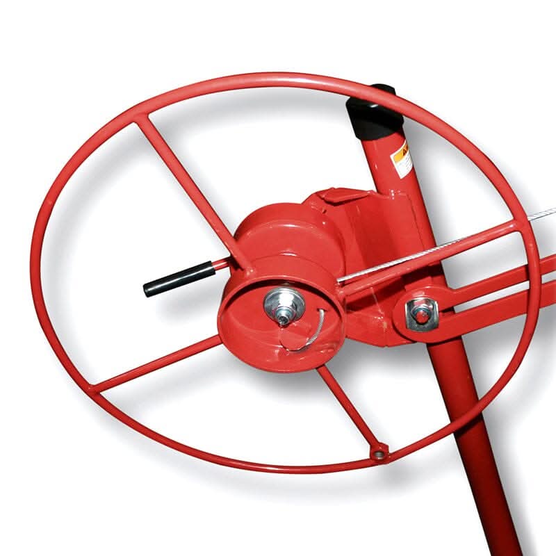 16 Ft Drywall Lifter Panel Hoist Rolling Caster Construction With Lockable Wheels