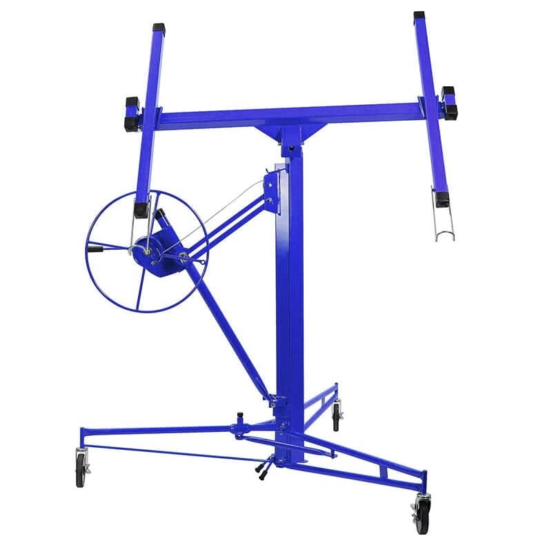 16 Ft Drywall Lifter Panel Hoist Rolling Caster Construction With Lockable Wheels