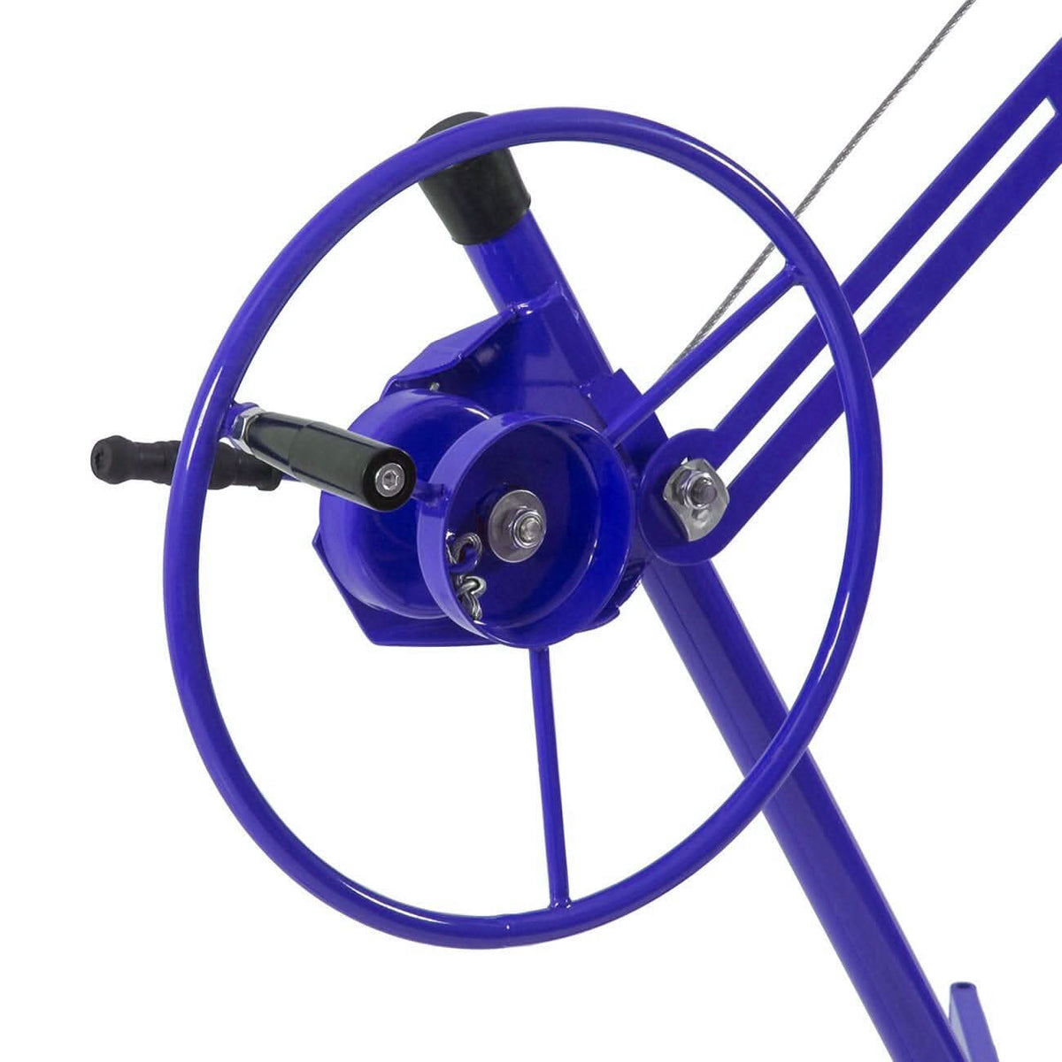 16 Ft Drywall Lifter Panel Hoist Rolling Caster Construction With Lockable Wheels
