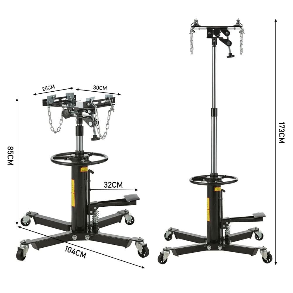 2 Stage 0.5 Ton Hydraulic Transmission Jack