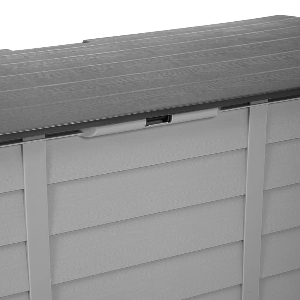 Waterproof Large Plastic Garden Storage Box with Wheels