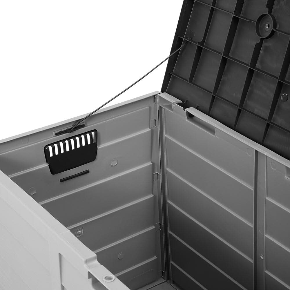 Waterproof Large Plastic Garden Storage Box with Wheels