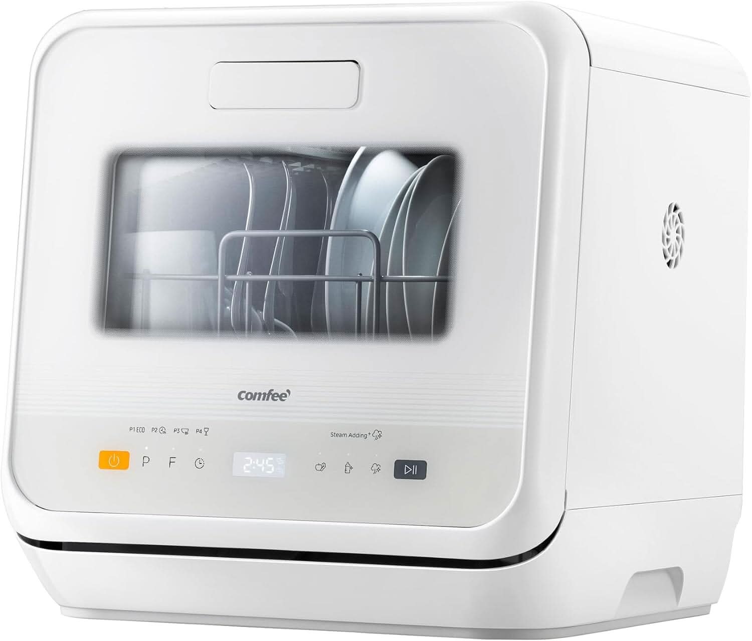 5L Countertop Dishwasher with 6 Wash Programs
