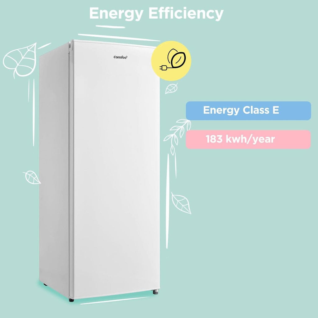 COMFEE' RCU160WH2UK(E) 160 Litre Freestanding Upright Freezer