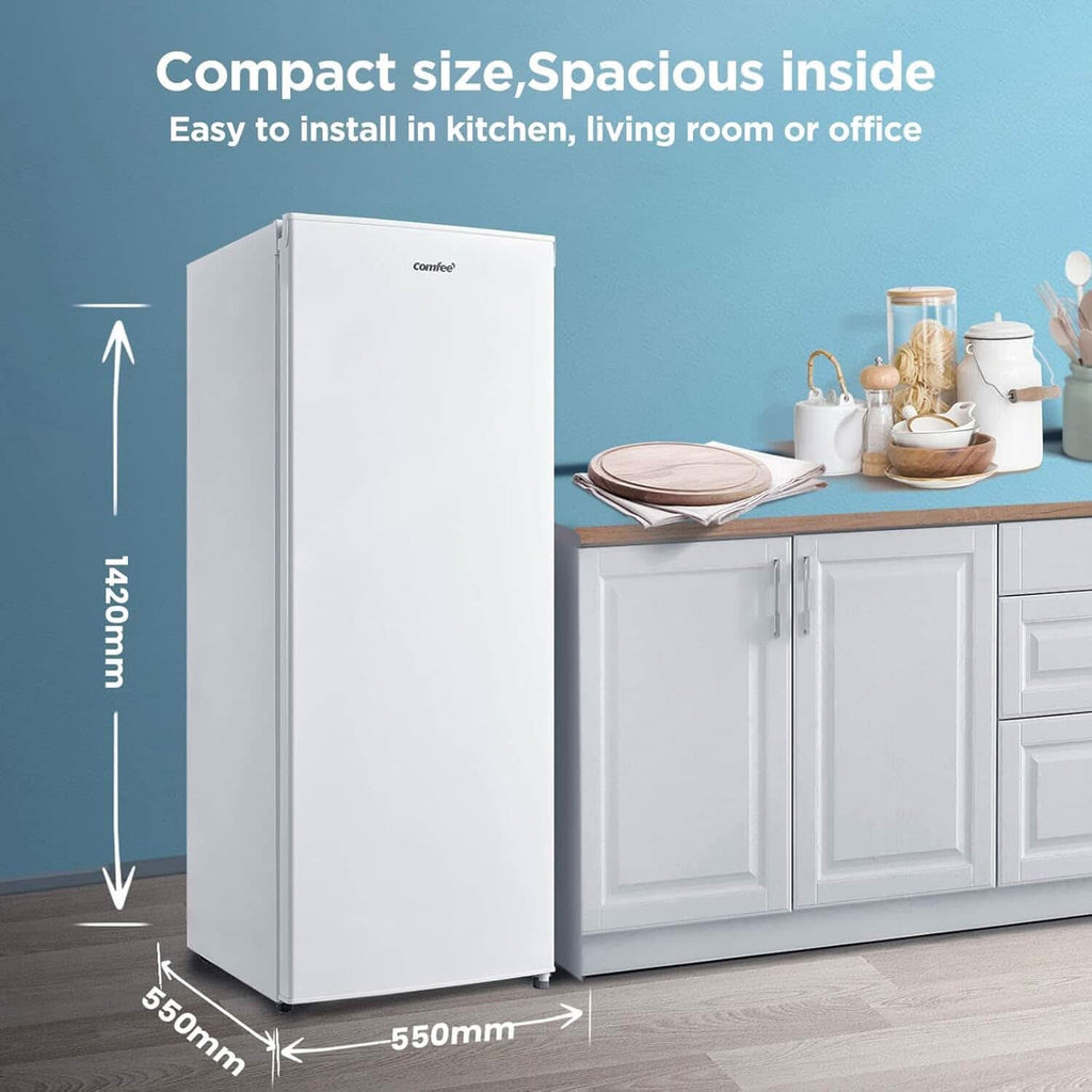 COMFEE' RCU160WH2UK(E) 160 Litre Freestanding Upright Freezer