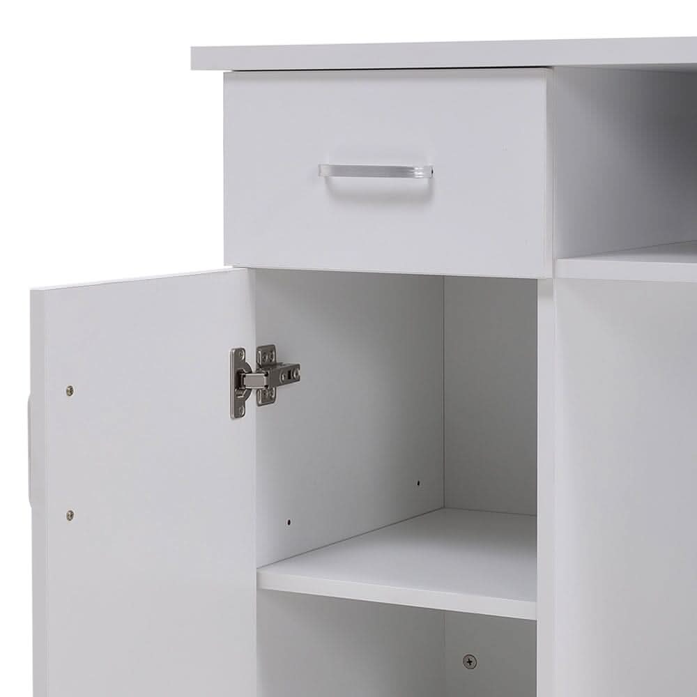 Wheeled Manicure Table with Electric Dust Extractor