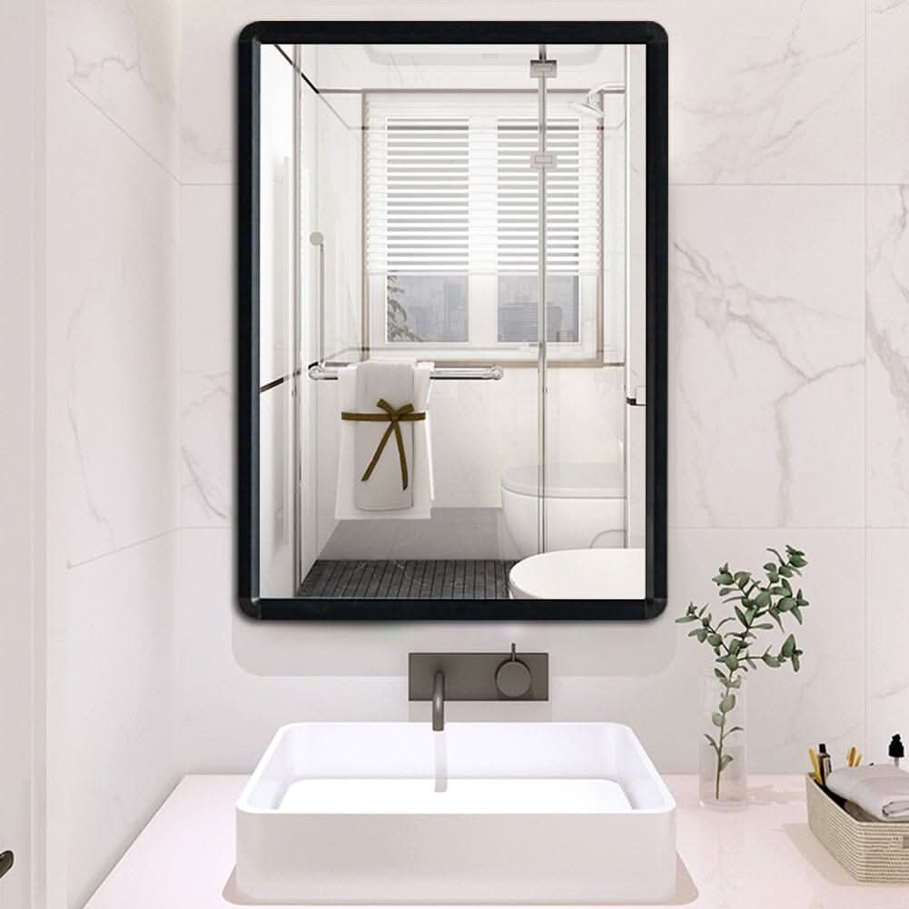 Rectangular Aluminum Alloy Frame Wall Mirror