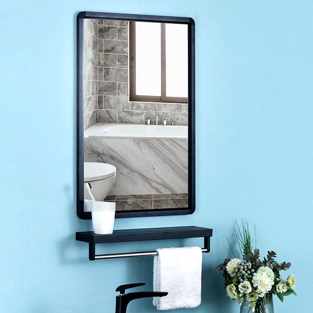 Rectangular Aluminum Alloy Frame Wall Mirror