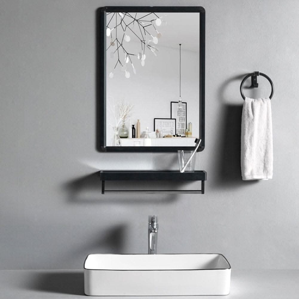 Rectangular Aluminum Alloy Frame Wall Mirror