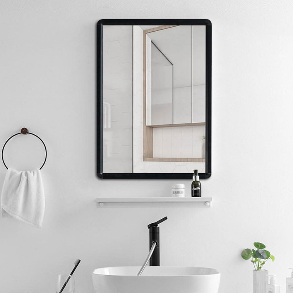 Rectangular Aluminum Alloy Frame Wall Mirror