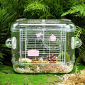 Portable Transparent Hamster Cage