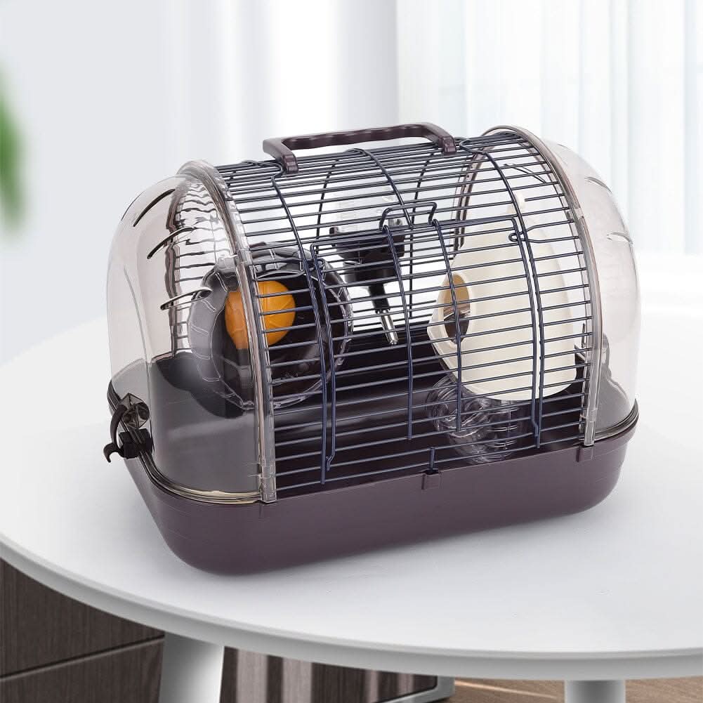 Crystal Hamster Cage: Stylish and Comfortable Outdoor Habitat