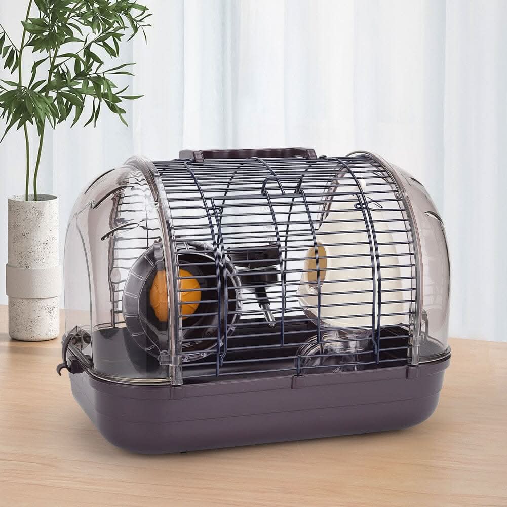 Crystal Hamster Cage: Stylish and Comfortable Outdoor Habitat
