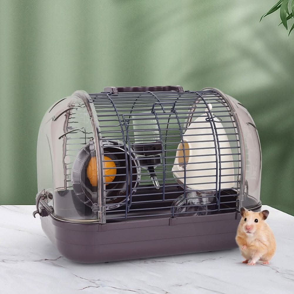 Crystal Hamster Cage: Stylish and Comfortable Outdoor Habitat