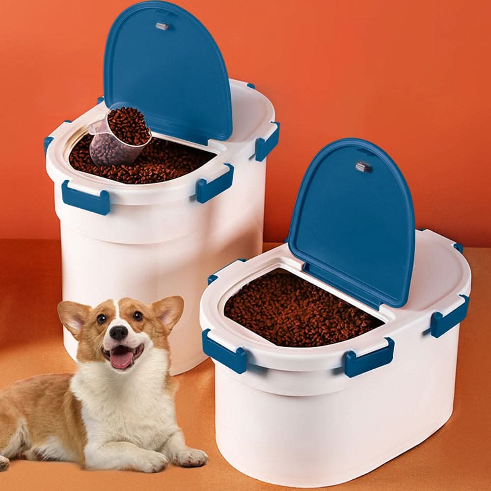 Airtight Pet Food Storage Container for Dogs and Cats