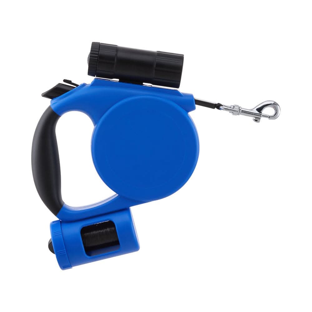 PetVoyage 5M Retractable Leash with LED and Waste Dispenser