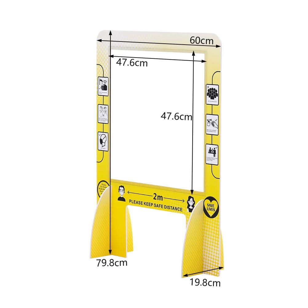 Protective Screen with Acrylic Window