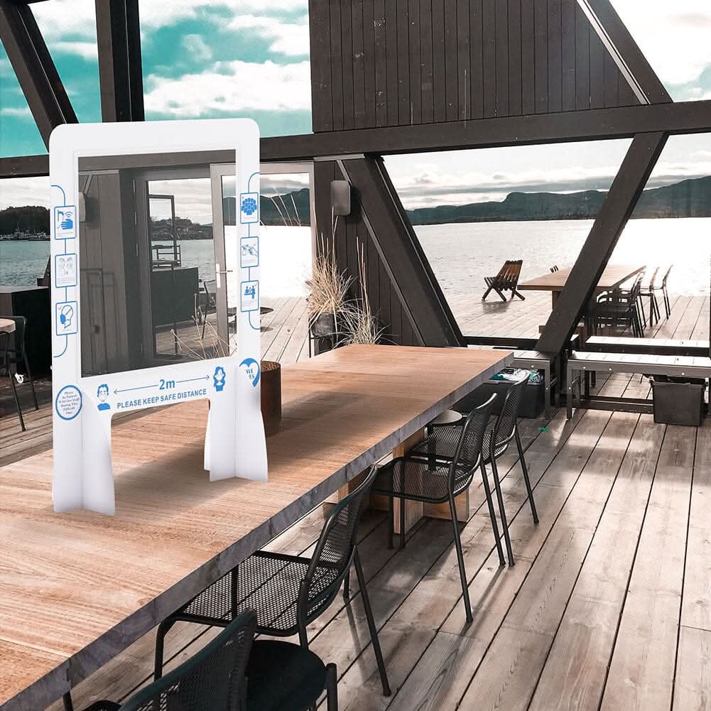 Protective Screen with Acrylic Window