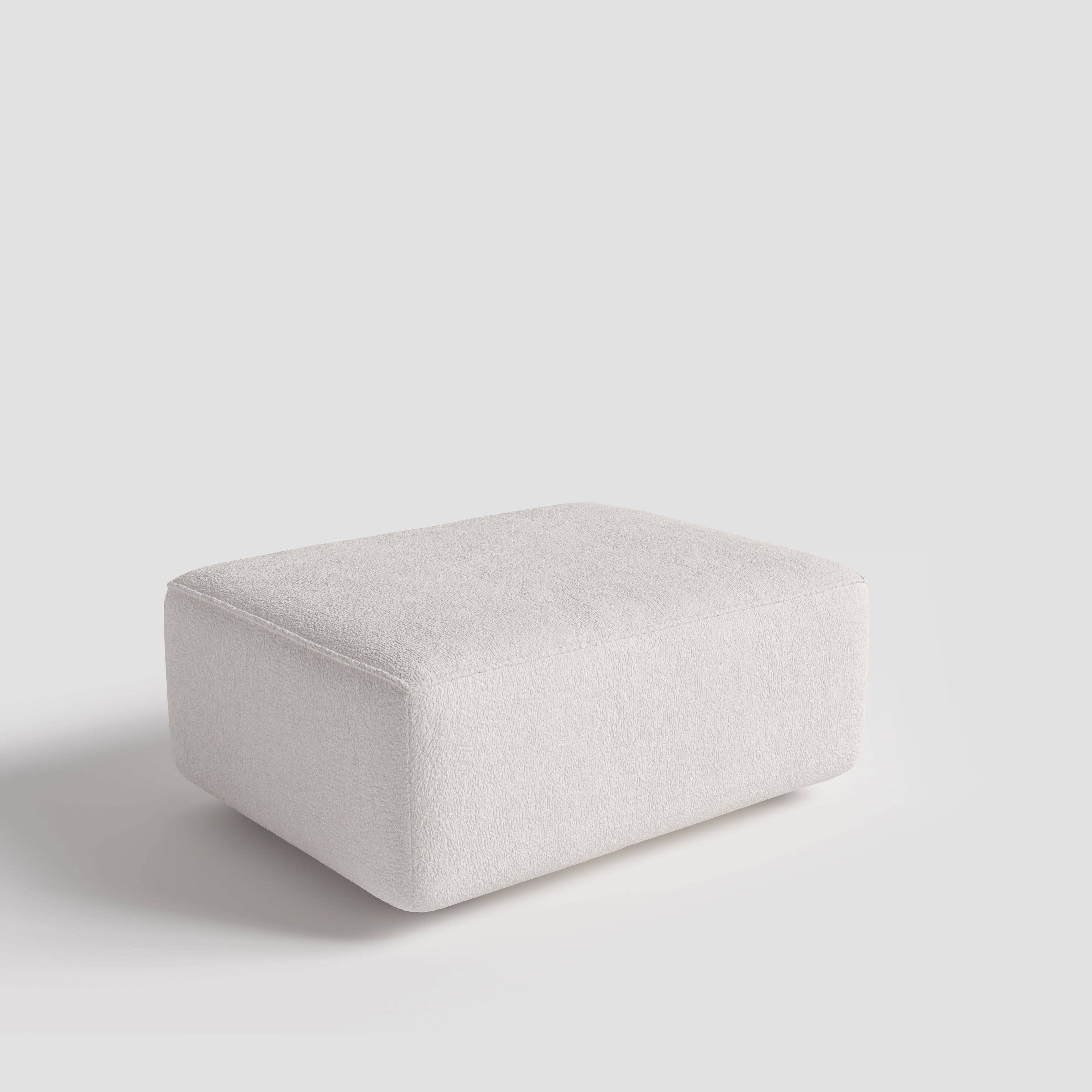 The Plump Modular Bouclé Sofa with Integrated Storage