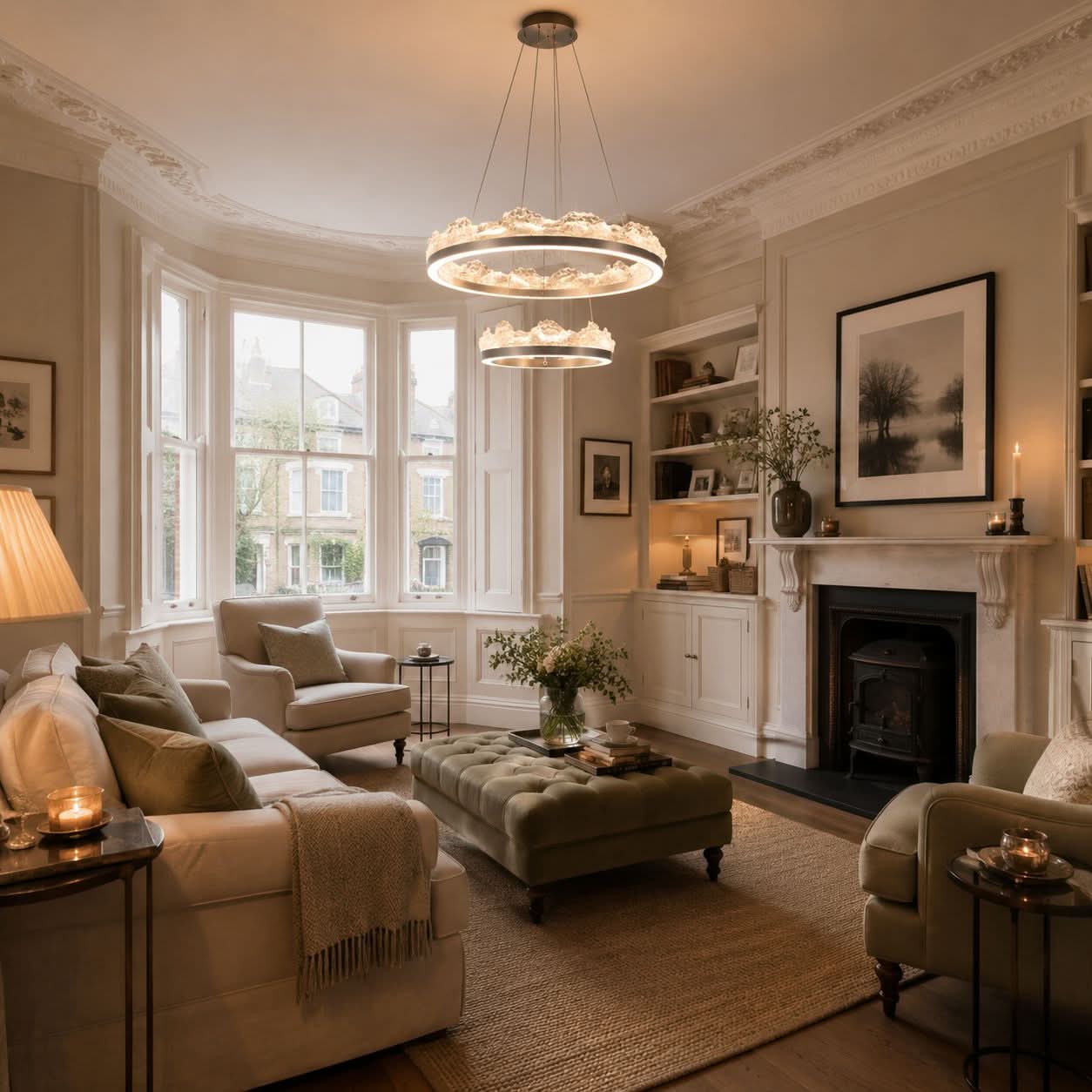 Lightsin High-End Nordic Aluminum Pendant Light with Dimmable Function