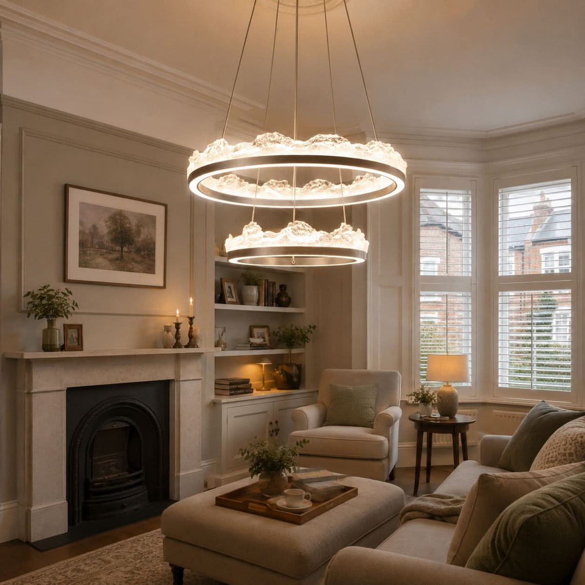 Lightsin High-End Nordic Aluminum Pendant Light with Dimmable Function