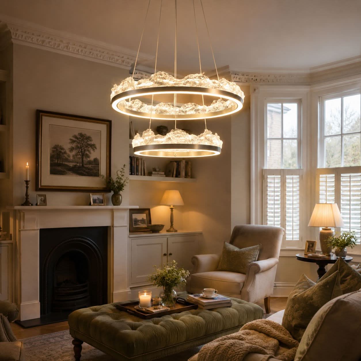 Lightsin High-End Nordic Aluminum Pendant Light with Dimmable Function