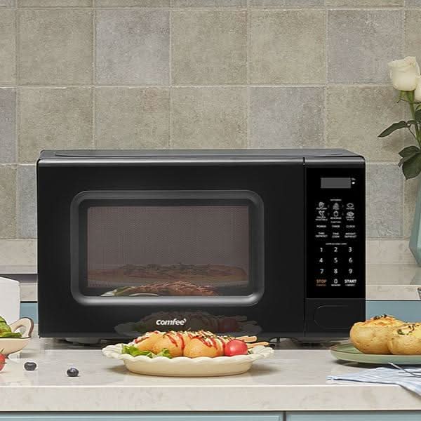 COMFEE 700W 20L Countertop Microwave Oven with LED Display