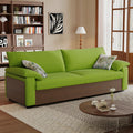 Cottonfy Luxurious Solid Wood Versatile 2-Seater Pull Out Sofa Bed