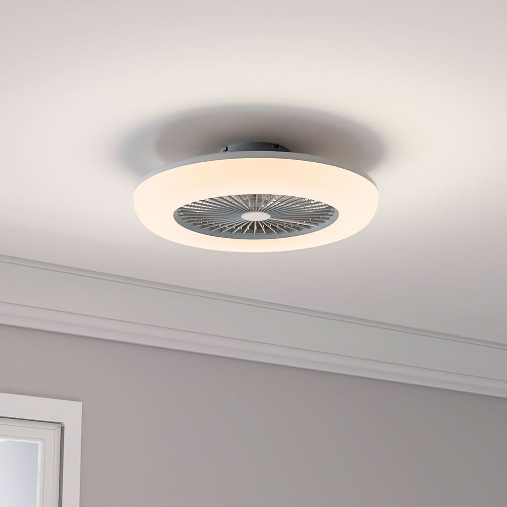 Dia 55cmCeiling Fan with 3 Colour LED Light and Remote Control