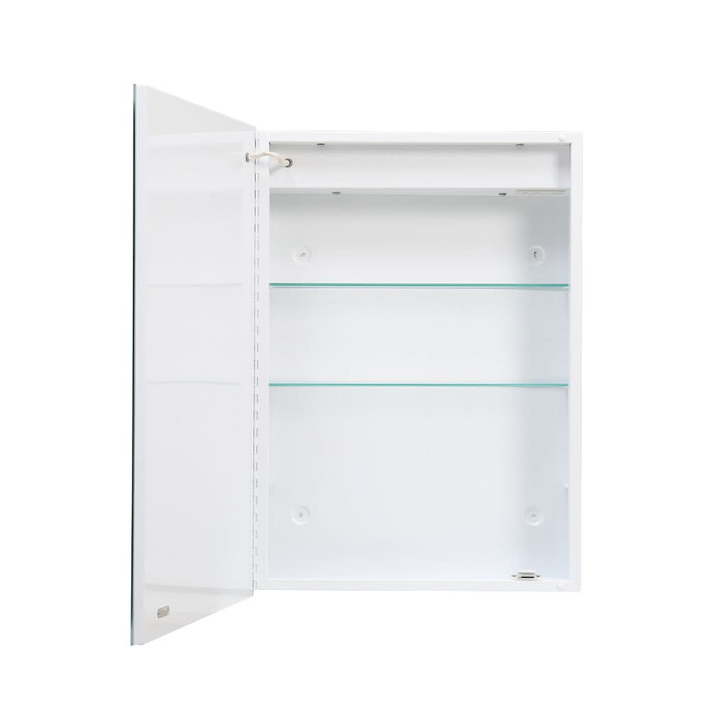 70cm Height Modern Rectangular LED Bathroom Mirror with Wall Mount Cabinet