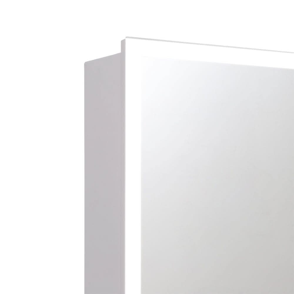 LED Double Door Mirror Cabinet Bathroom 650x600 mm