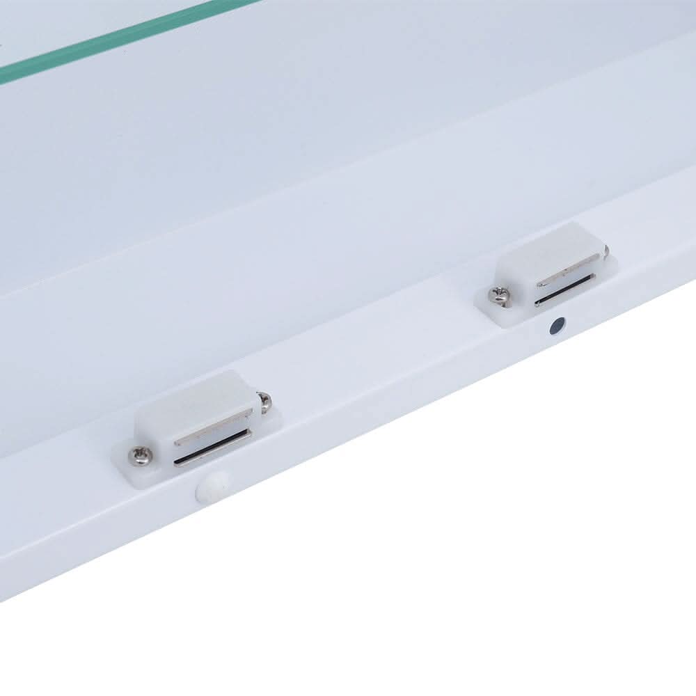 LED Double Door Mirror Cabinet Bathroom 650x600 mm