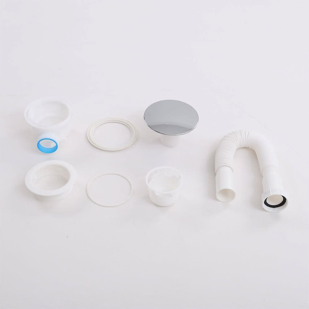 2ft/3ft White Acrylic Shower Tray with Drain