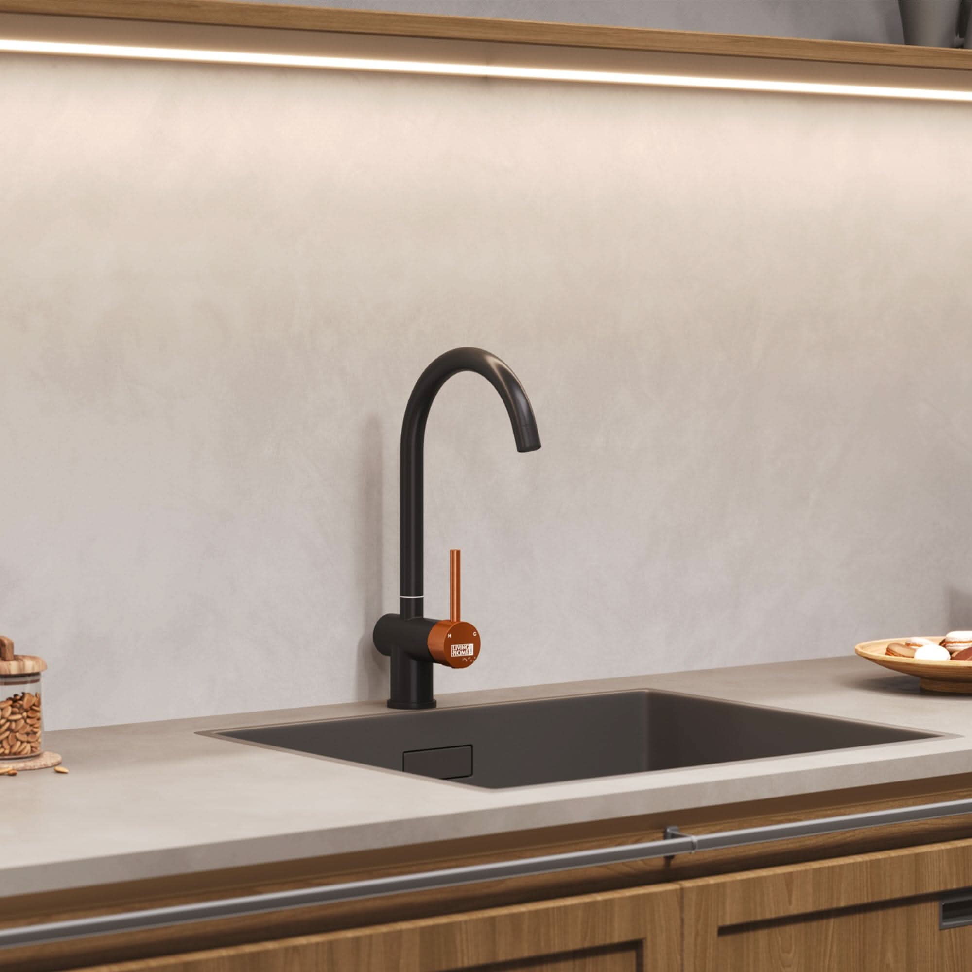 Black High Quality Single Handle Kitchen Bar Faucet