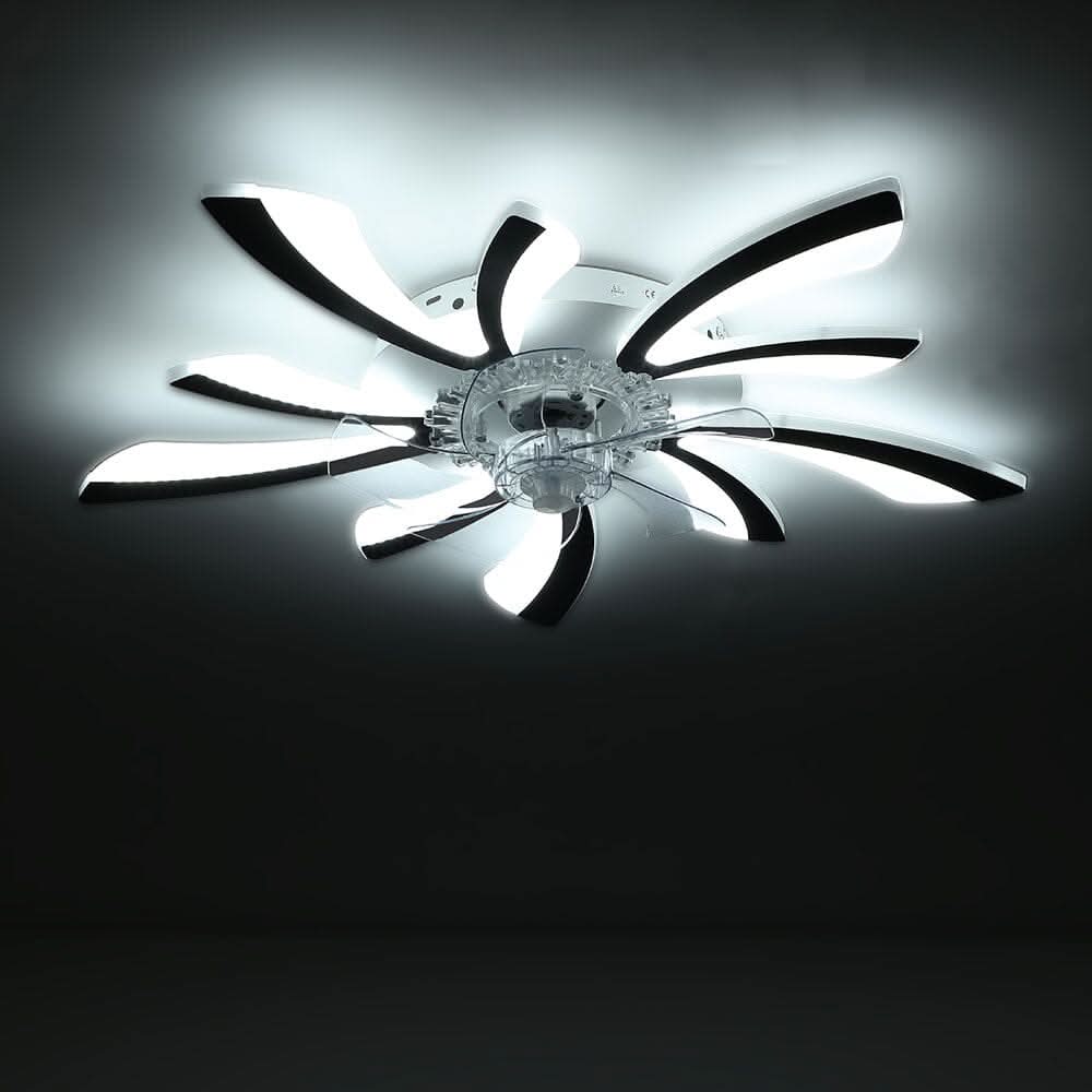 78cm Dia. Acrylic Creative Ceiling Fan with LED Lights