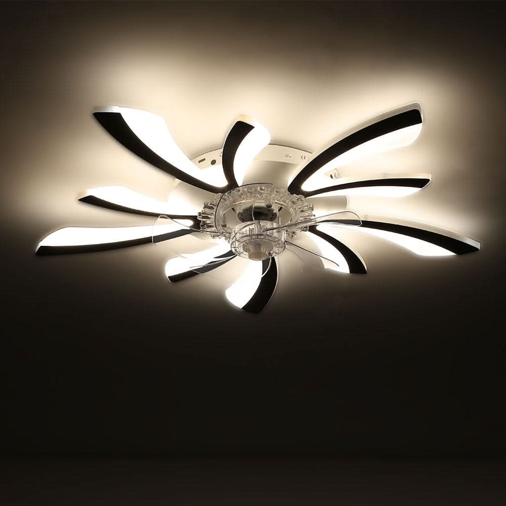 78cm Dia. Acrylic Creative Ceiling Fan with LED Lights