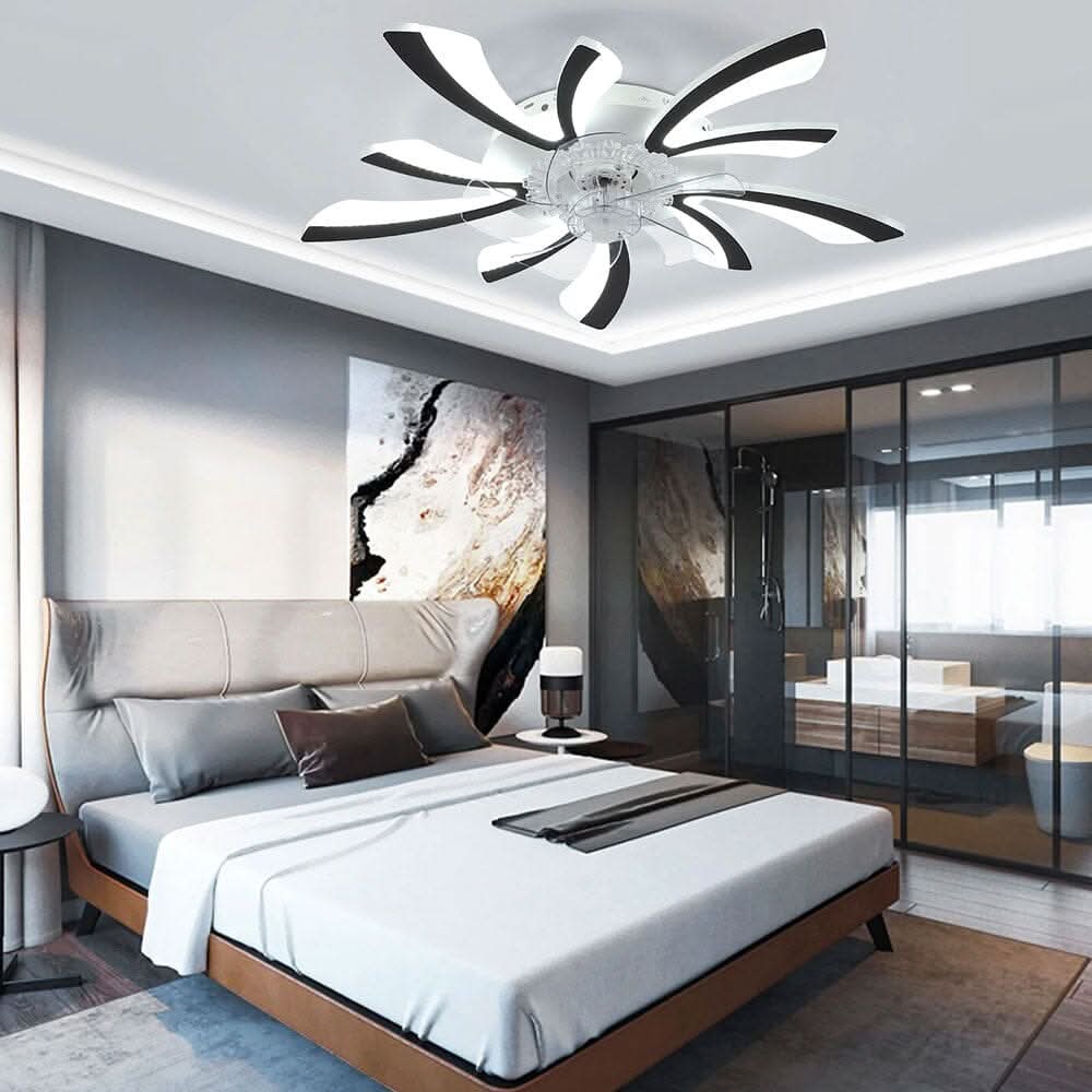 78cm Dia. Acrylic Creative Ceiling Fan with LED Lights