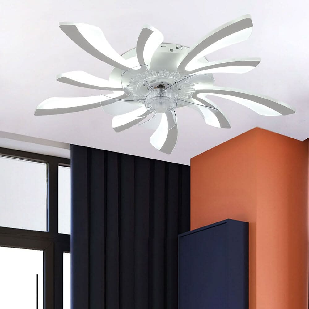 78cm Dia. Acrylic Creative Ceiling Fan with LED Lights