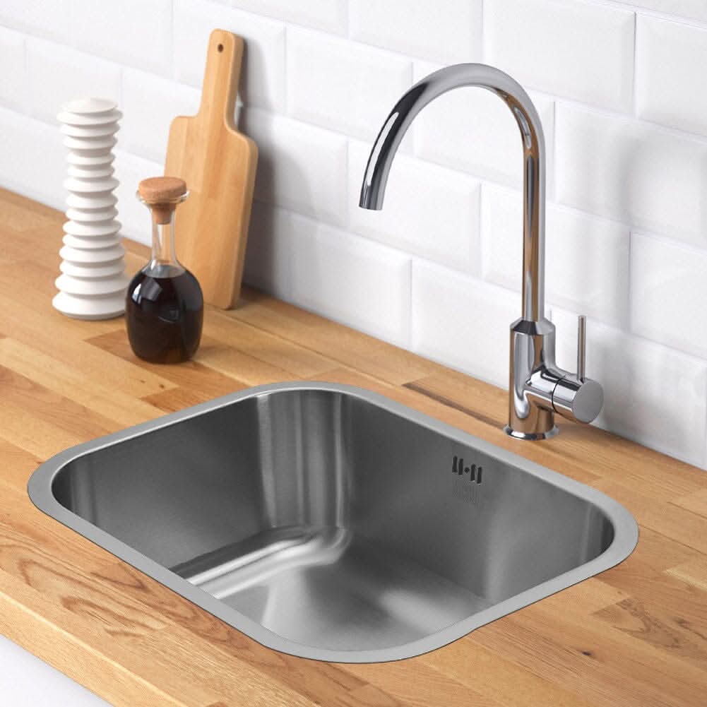 304 Stainless Steel Brushed Finish Square Stretch Sink