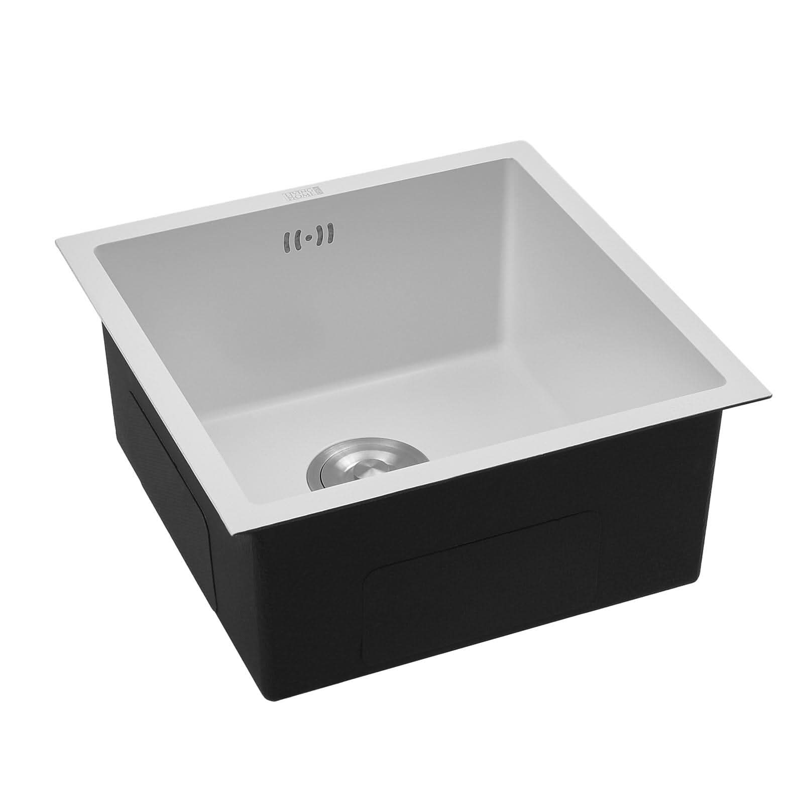 Drop-in Kitchen Sink, Single Bowl Stainless Steel Sink