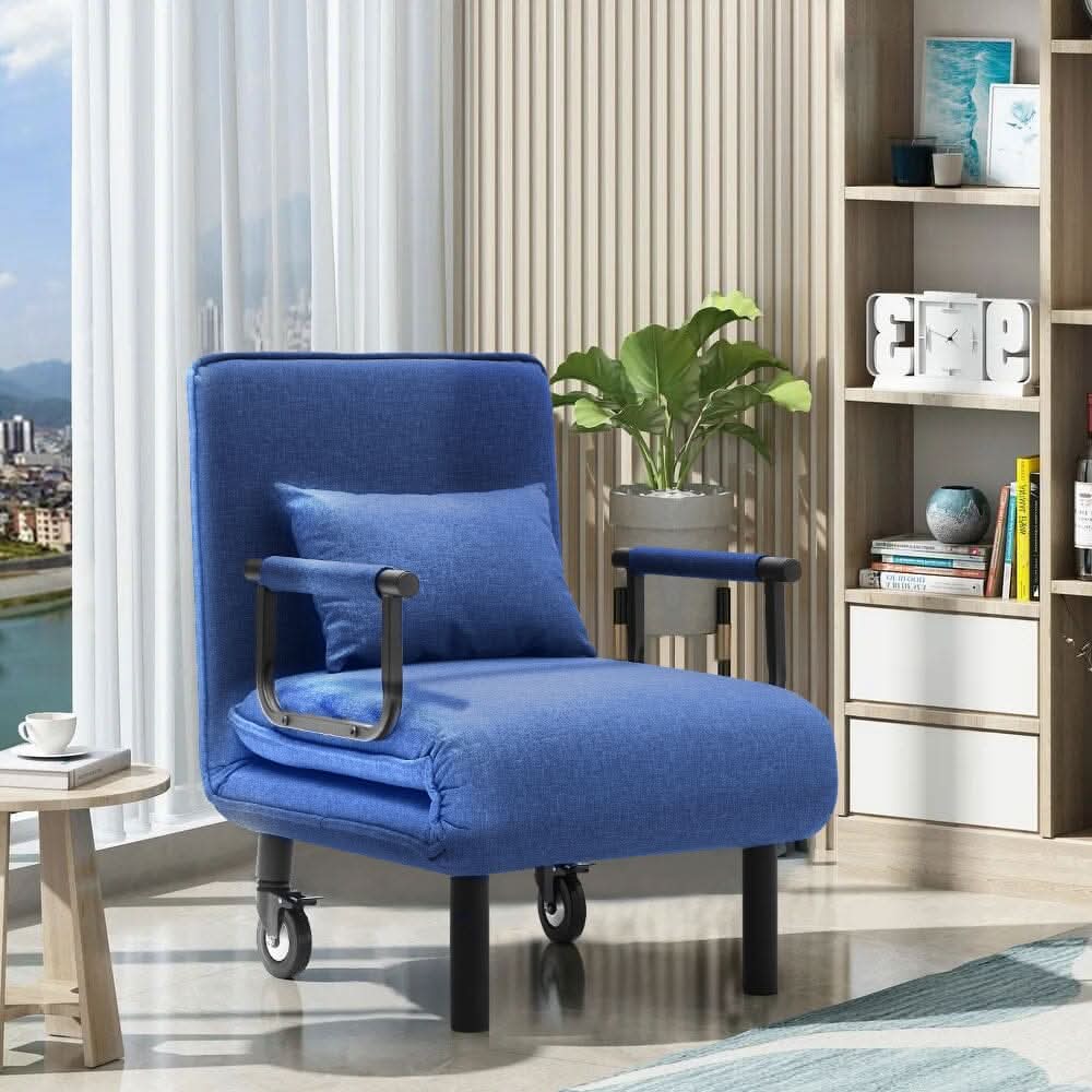 3-in-1, 5-in-1 Lounge and Sofa Bed with Pillow