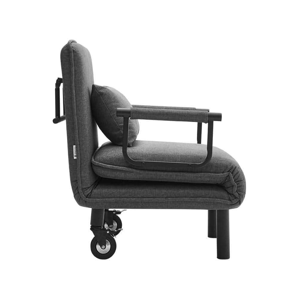 3-in-1, 5-in-1 Lounge and Sofa Bed with Pillow