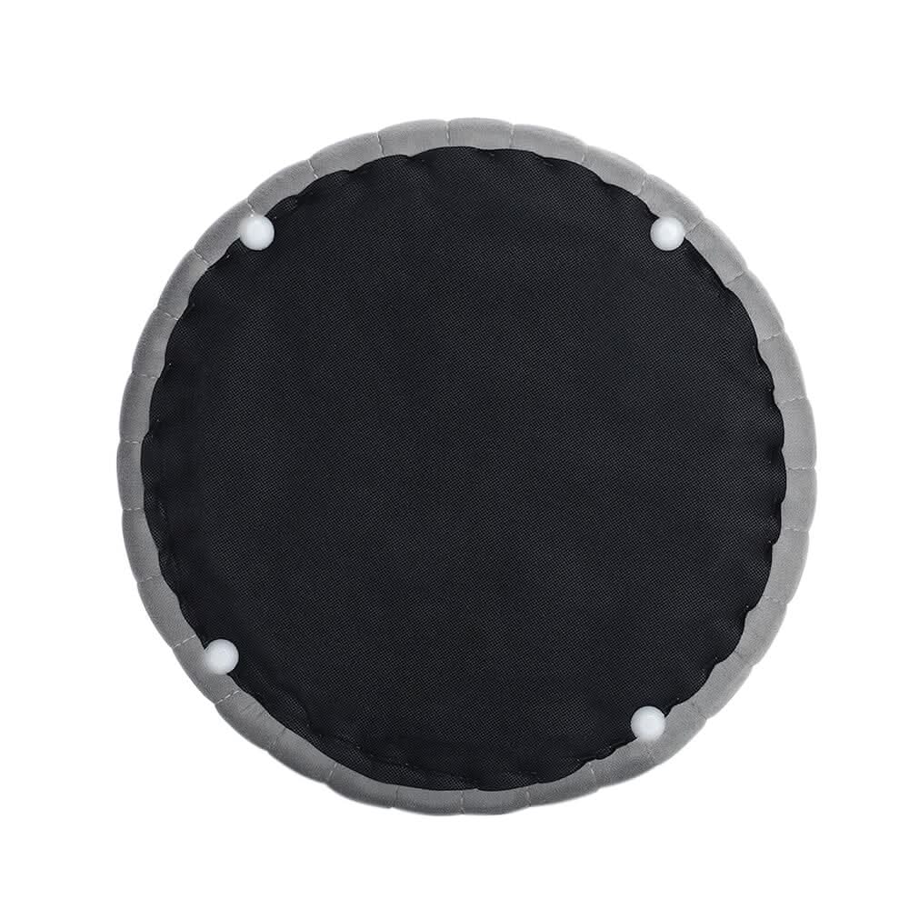 Diameter 40cm Round Pouf Footstool Velvet Ottoman
