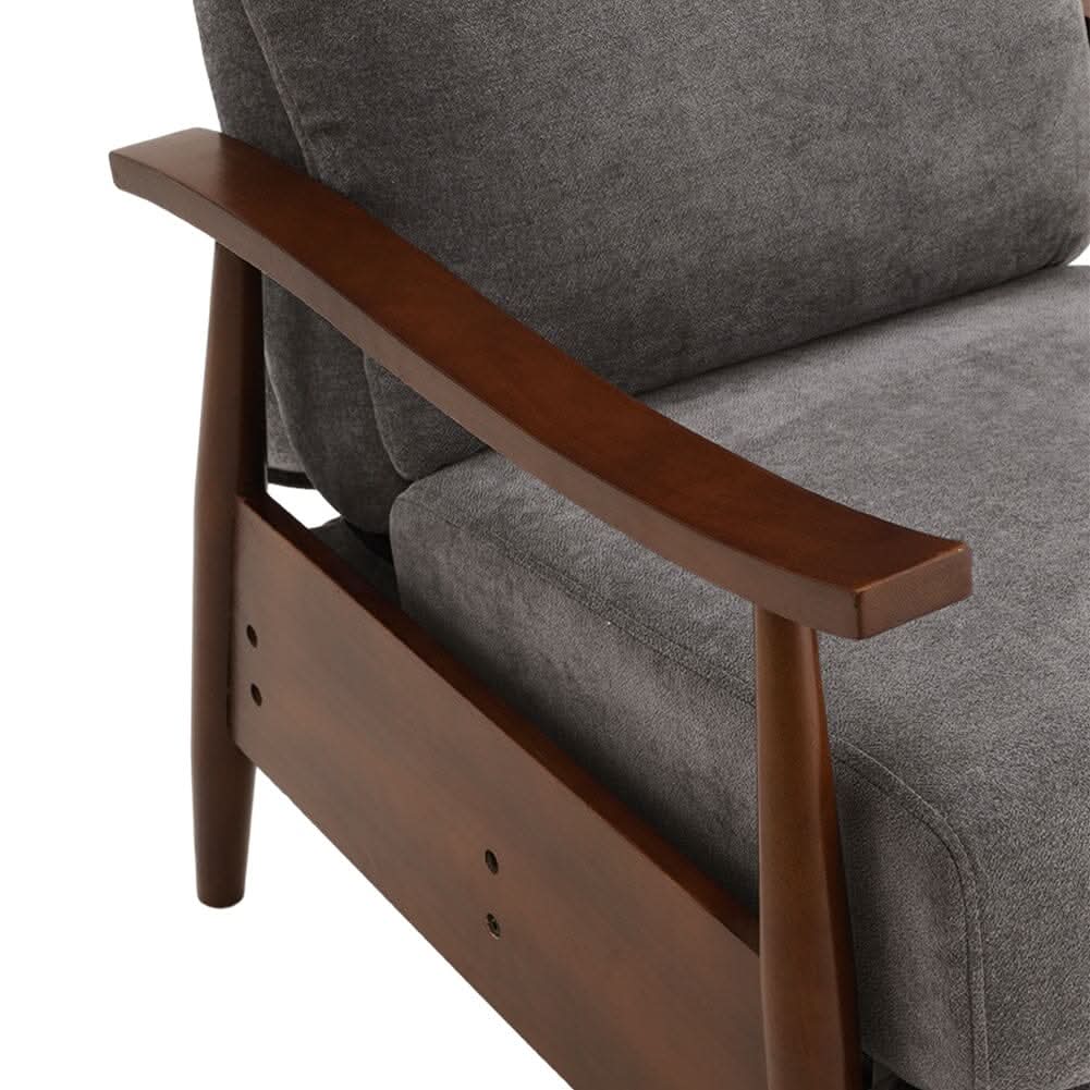 Manual Recliner Armchair with its plush cushions