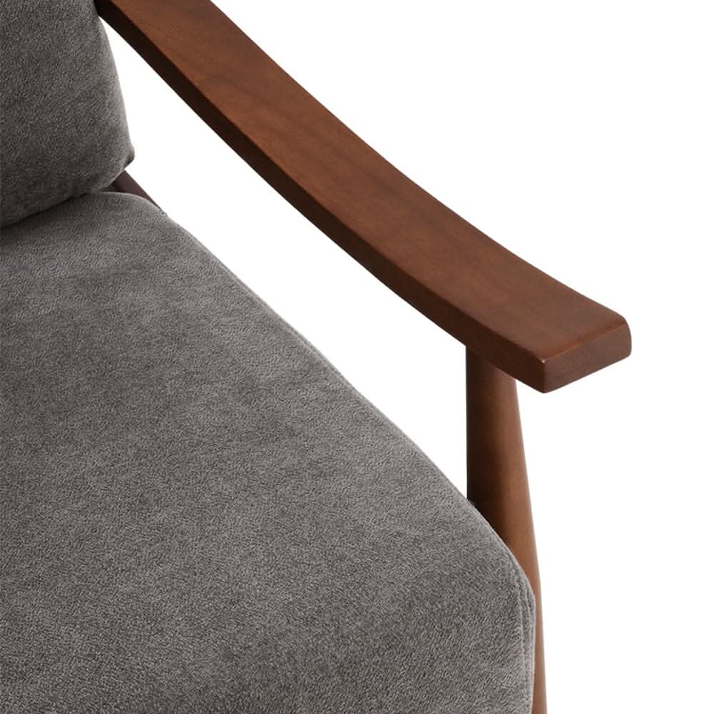 Manual Recliner Armchair with its plush cushions