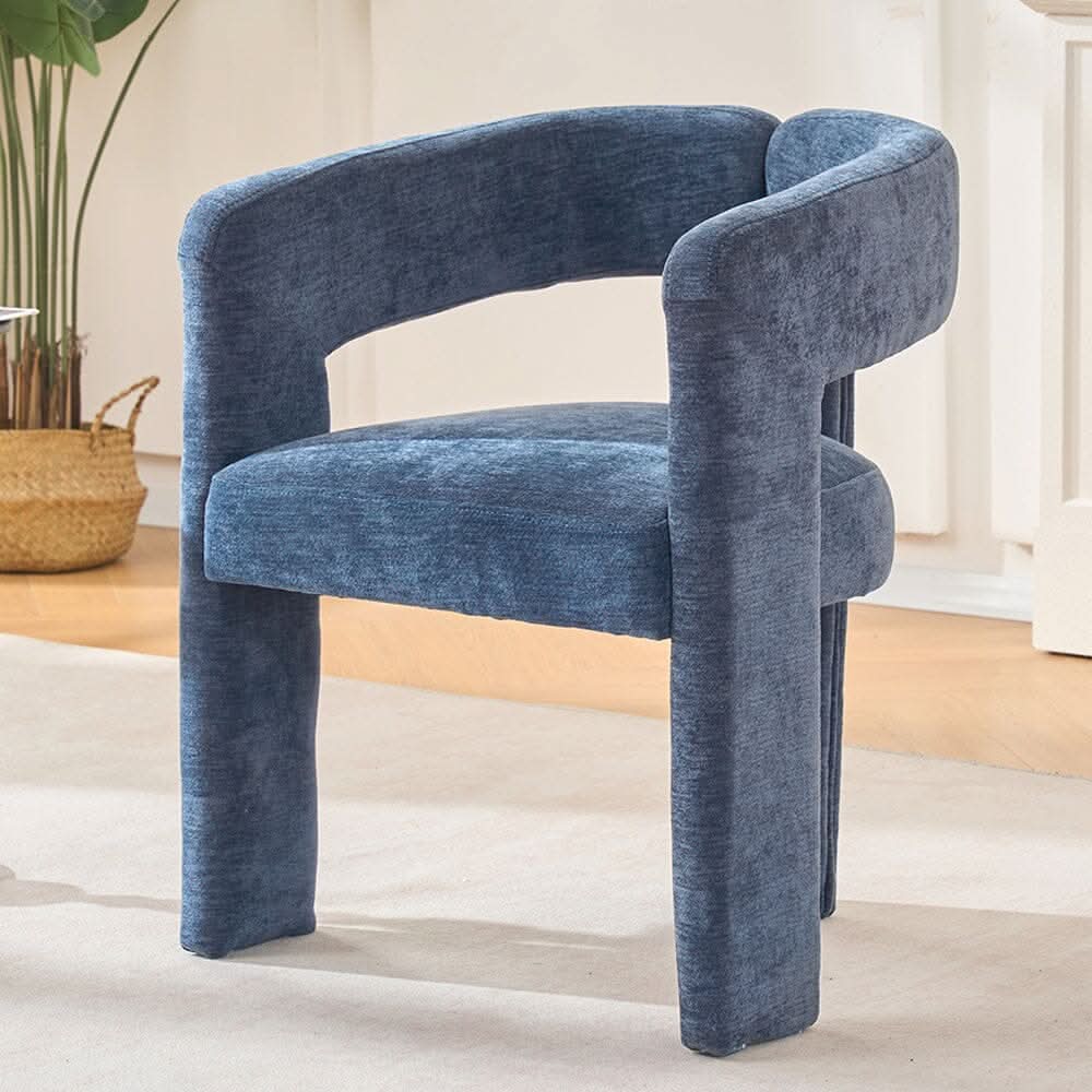 Chenille Leisure Chair Modern Home Seating